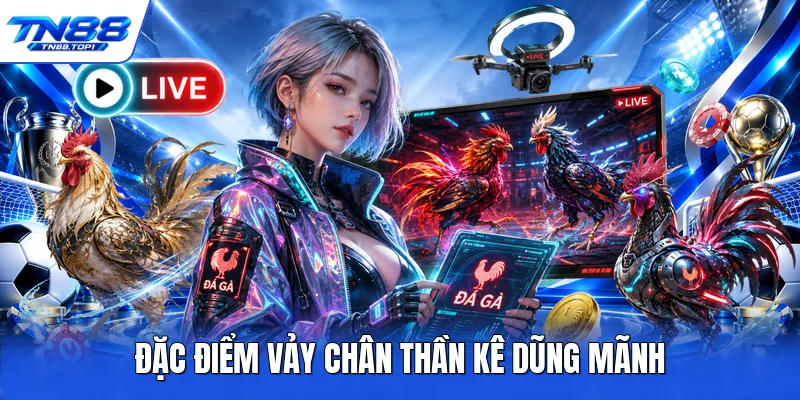 Đặc điểm vảy chân thần kê dũng mãnh